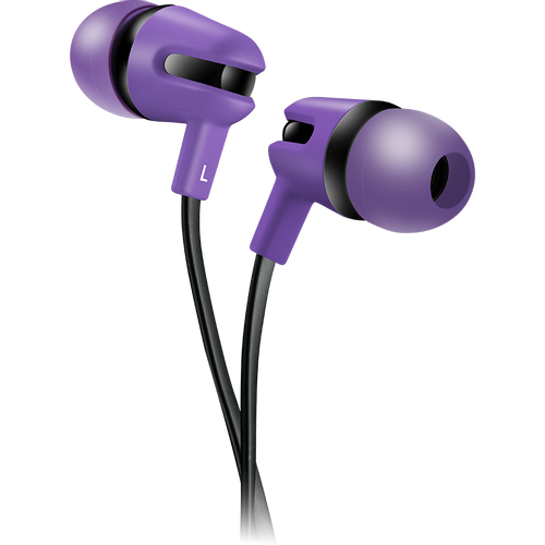 CANYON SEP-4 Stereo earphone with microphone, 1.2m flat cable, Purple, 22*12*12mm, 0.013kg slika 1