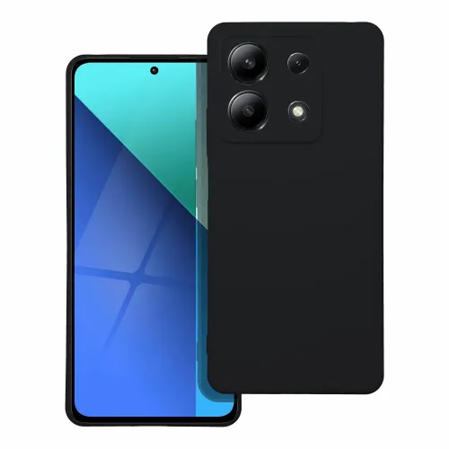 SILIKONSKA maska ​​za XIAOMI Redmi Note 13 5G crna slika 1