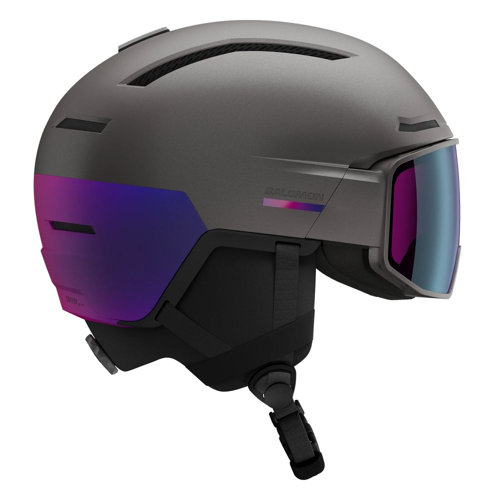 Salomon Kaciga za skijanje Driver Pro Sigma, Grey Black slika 4
