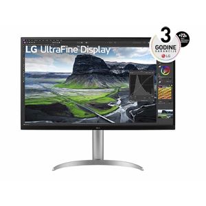 Monitor LG 32UQ850V-W 32"/IPS/3840x2160/60Hz/5ms GtG/HDMIx2,DP,USB/pivot,visina/zvučnici/srebrna