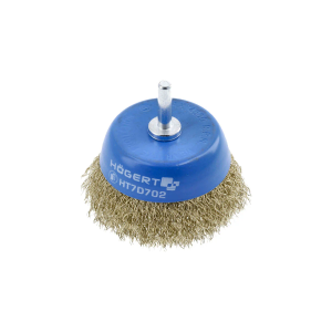 Högert  Lončasta mesingana četka 0.3mm, za bušilicu, promjer 75mm