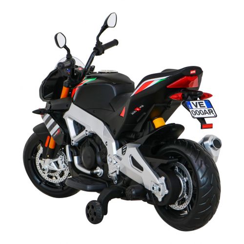 Licencirani motor na akumulator Aprilia Tuono V4 - crni slika 5