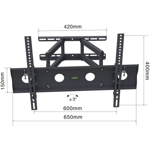 Xstand TILT 32-80 all around Nosač za TV/nagib 0-10/rotac.90/VESA 600x400/50kg/8-42cm slika 2