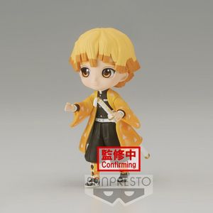 Kimetsu No Yaiba Demon Slayer Zenitsu Agatsuma Q posket petit figure 7cm