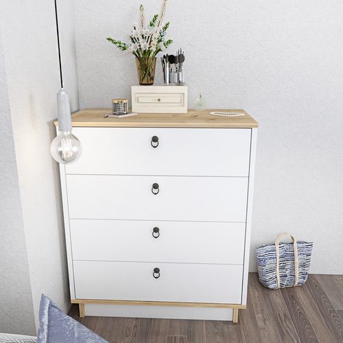 Sahra - White, Oak White
Oak Dresser slika 3