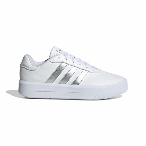 Casual tenisice za žene Adidas Court Platform - Bijela slika 1