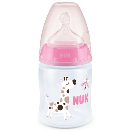 NUK plastična bočica FC+ s temperaturnim indikatorom 150ml silikon, 0-6m 10743875 slika 12