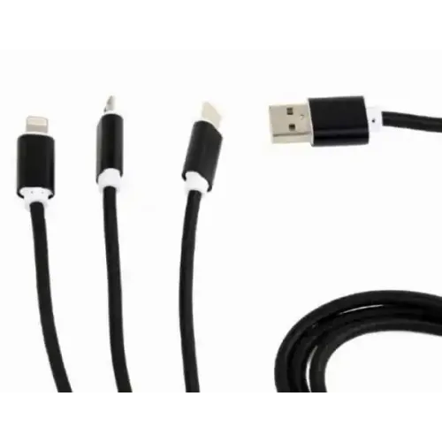 Kabl USB A - Type C/lightning/micro USB CC-USB2-AM31-1M Gembird 1m slika 2