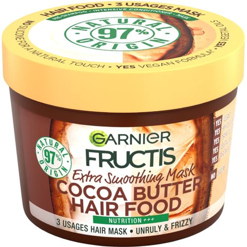 Garnier Fructis Hair Food Cocoa Butter Maska za kosu 390ml slika 1