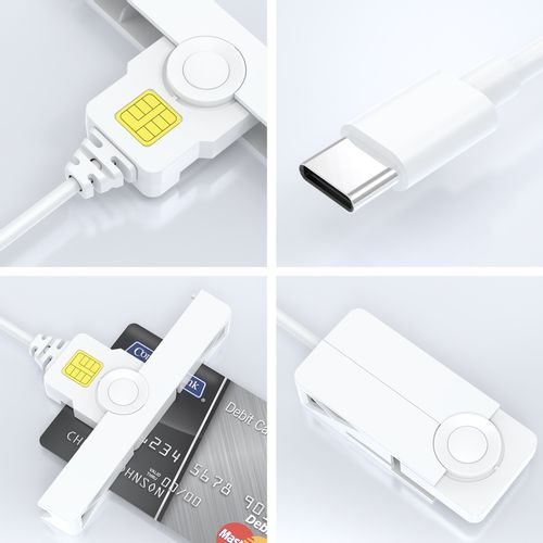 Kettz Tip C USB čitač ID smart CR-K500C slika 3