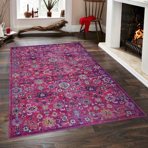 Tepih Conceptum Hypnose Vintage 7653 - SivoTamno Plavi (120 x 170 cm) slika 1