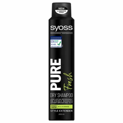 Syoss Pure šampon za suvo pranje kose 200ml slika 1