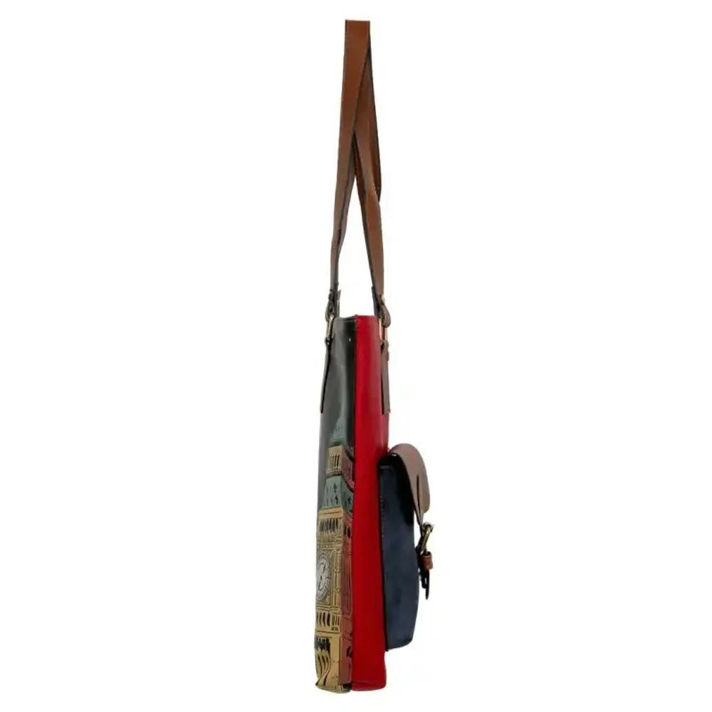 DOGO Torba Multi Pocket "It's Time for London" slika 3