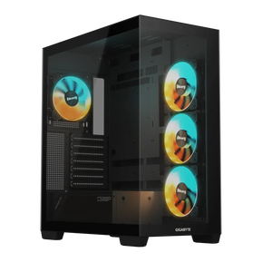 Gigabyte C500 Panoramic Stealth Ice USB-C USB 3.2 Gen2 ATX ARGB kućište, crno