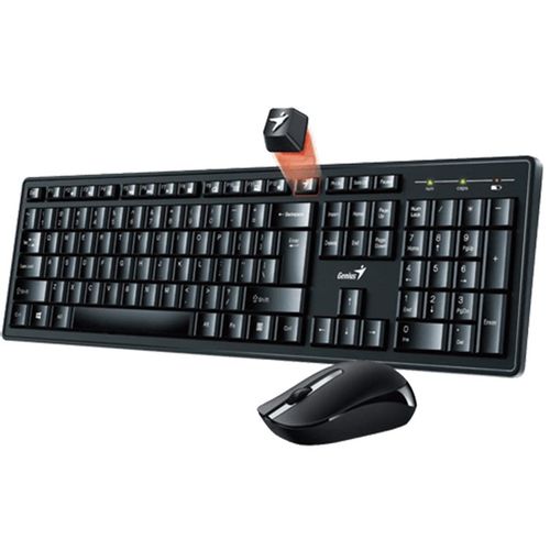 Tastatura i miš bežični Genius KM-8200 US slika 1