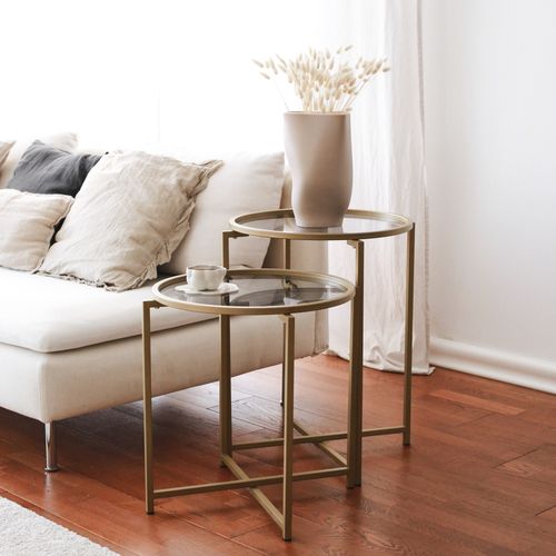 S406 - Gold Gold
Fume Coffee Table Set slika 3