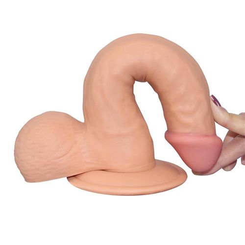 Lovetoy Ultra Soft Dude dildo 8,8" 22,3cm x 4,5cm slika 7