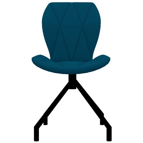 Blagovaonske stolice od umjetne kože 4 kom plave slika 4