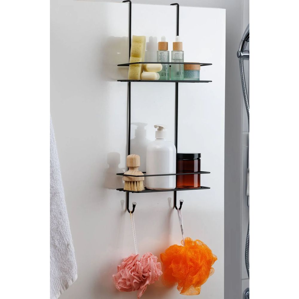 Organizator za kupatilo WB047-B, crni slika 2