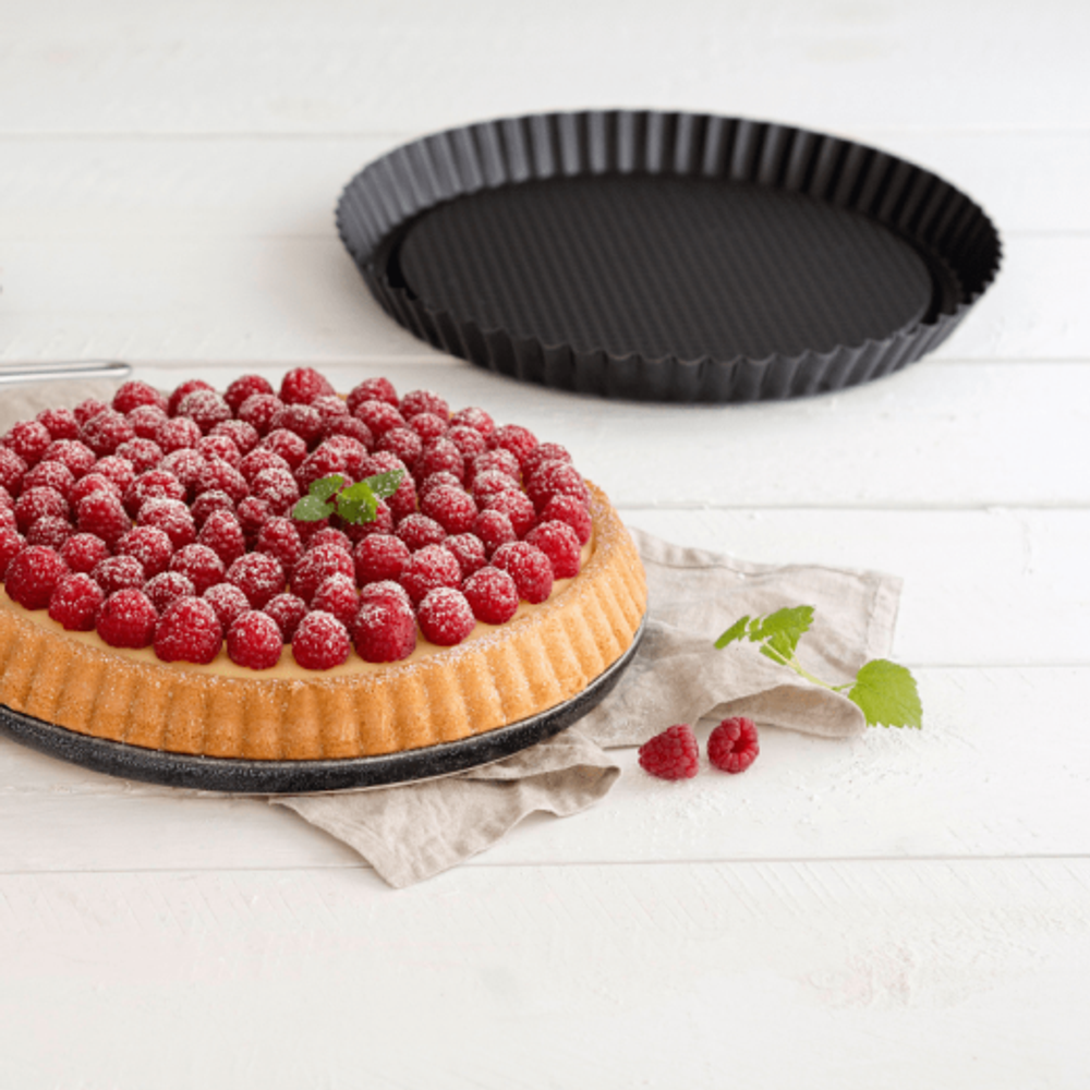 Zenker Kalup za tart 28x3.5 cm Black slika 5