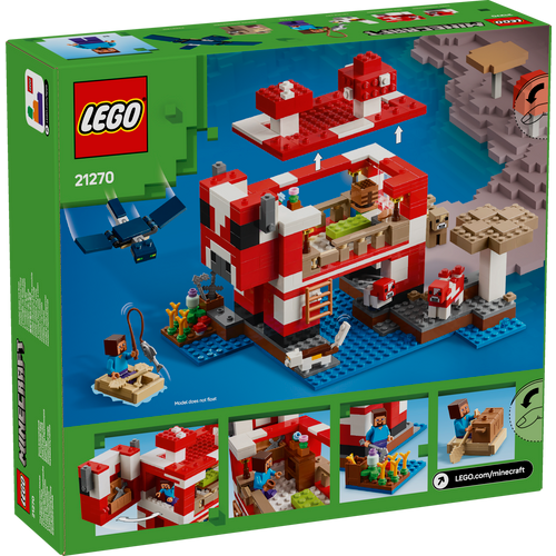 LEGO® MINECRAFT® 21270 Kuća gljivokrava slika 6