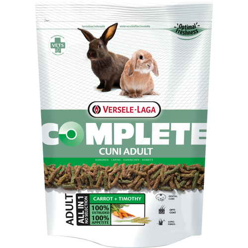 Versele-Laga Complete CUNI ADULT 500 g, hrana za odrasle kuniće slika 1