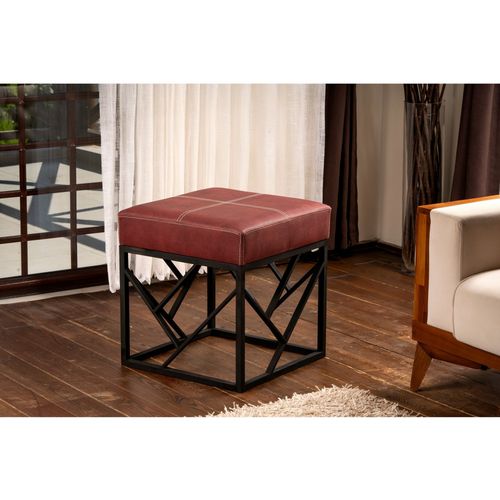 Koza - Claret Red Claret Red Pouffe slika 1