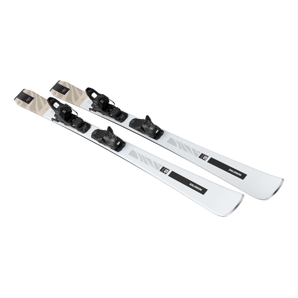 Salomon Skije sa vezovima E S/MAX No4 White/Light Bronze Metallic + M10 GW L8 White slika 4