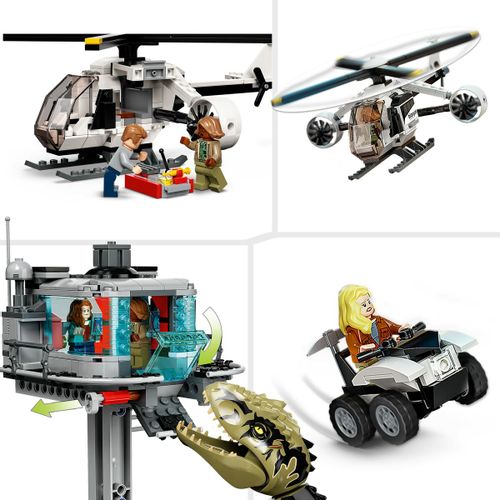 Igra Gradnje + Figurice Lego Jurassic World Attack slika 8