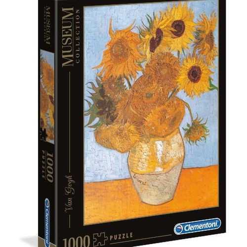 Clementoni Puzzle 1000 Girasoli (Museum) slika 1