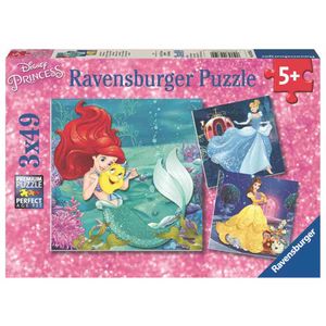 Ravensburger Puzzle Avantura Princeza - 3x49 Komada