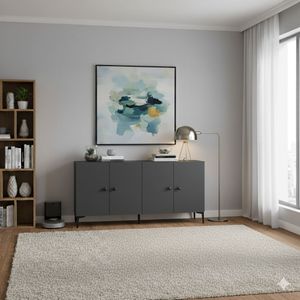 Konzola Pella 150 u antracit boji