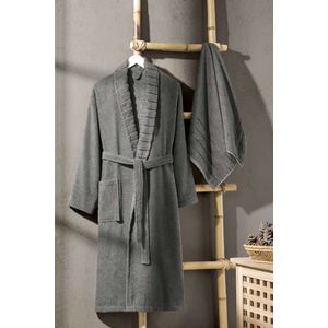 Set Bademantila Carla - boja: Antracit