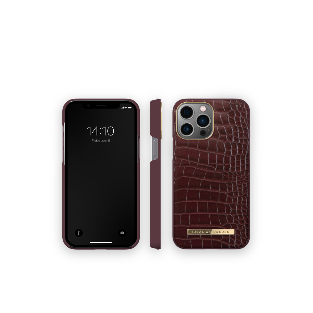 iDeal of Sweden Maskica AT - iPhone 13 Pro Max - Scarlet Croco slika 1
