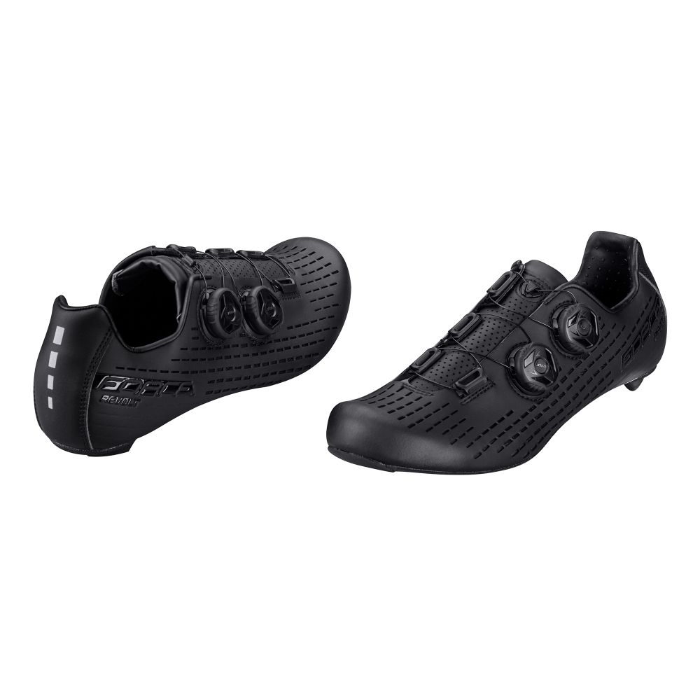 Force Cipele za biciklizam Road Revolt Carbon Black slika 3