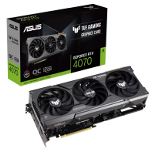 Asus TUF-RTX4070S-O12G-GAMING NVD/12GB/GDDR6X/192bit/crna Grafička karta  slika 1