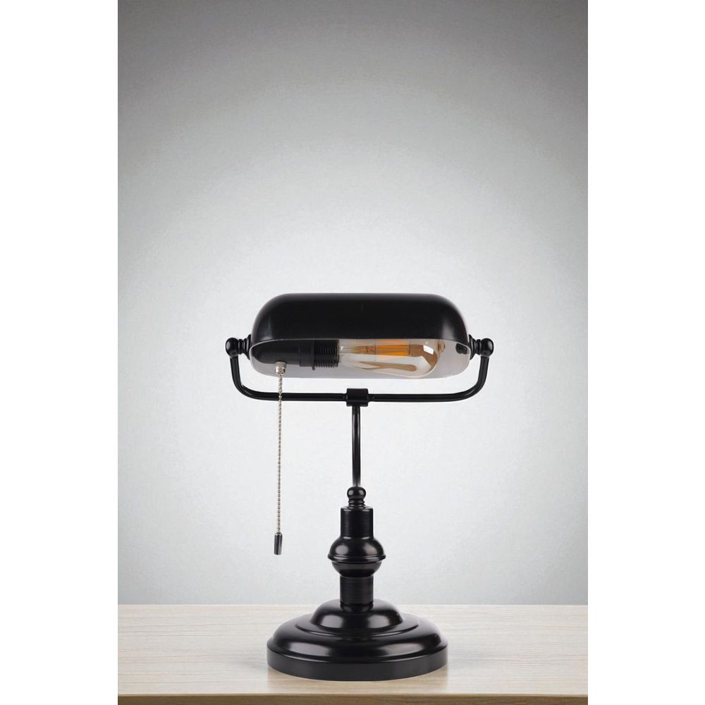 Crna Stolna Lampa 8897-3 slika 3
