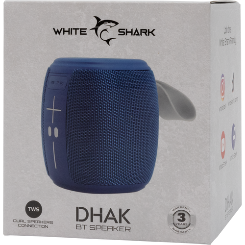 White Shark BLUETOOTH ZVUČNIK GBT-888 DHAK plavi slika 5