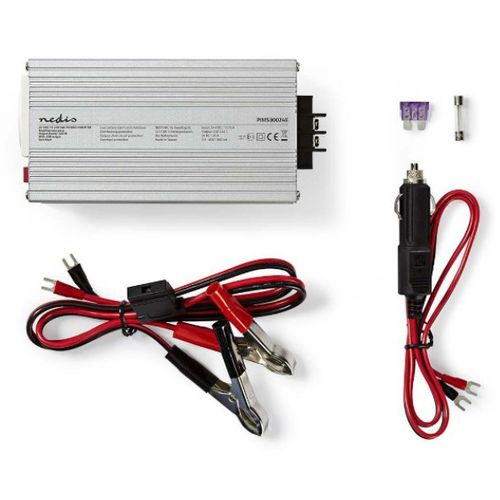 PIMS30024E Nedis 24V Auto inverter DC/AC 300W+USB port, Modifikovani sinusni talas slika 3