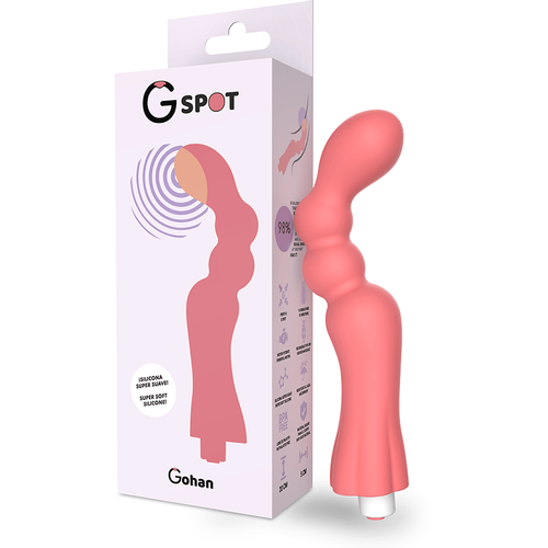 G-Spot Gohan light red vibrator slika 6