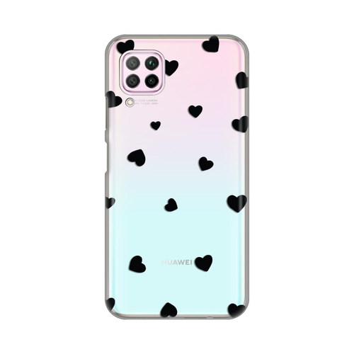 Torbica Silikonska Print Skin za Huawei P40 Lite/Nova 6 SE Hearts slika 1