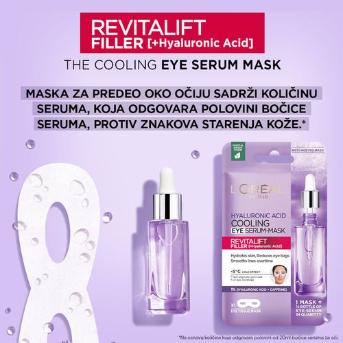 L'Oreal Paris Revitalift Filler Maska za predeo oko očiju 11g slika 2