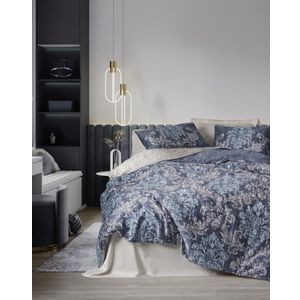 Satin double quilt cover set Owen, colour: beige