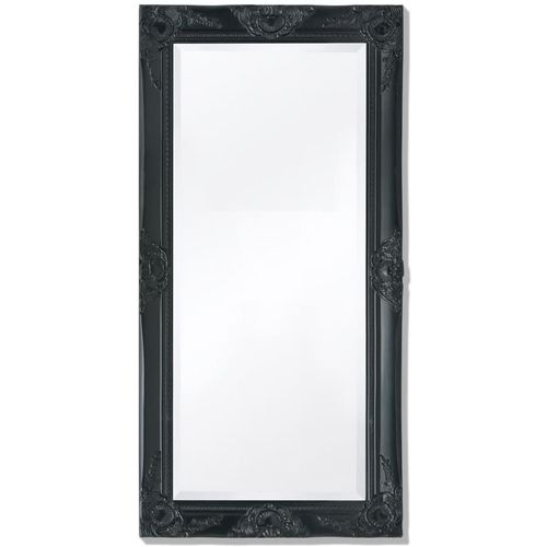 Zidno ogledalo Barokni stil 100x50 cm Crno slika 53