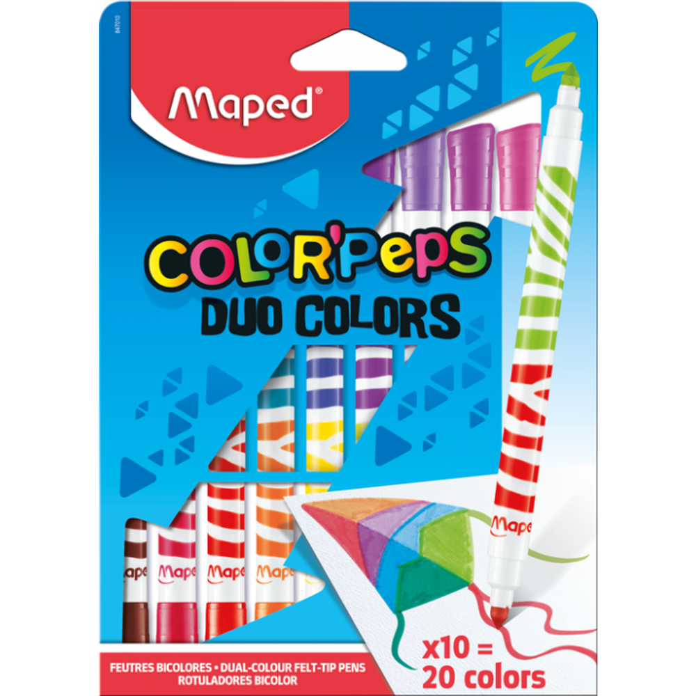 Maped Flomasteri 10/1 DUO  slika 1