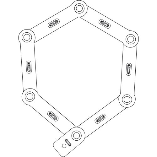 LOKOT BORDO LITE MINI 6055/60 BLACK ABUS 78060-8 slika 3