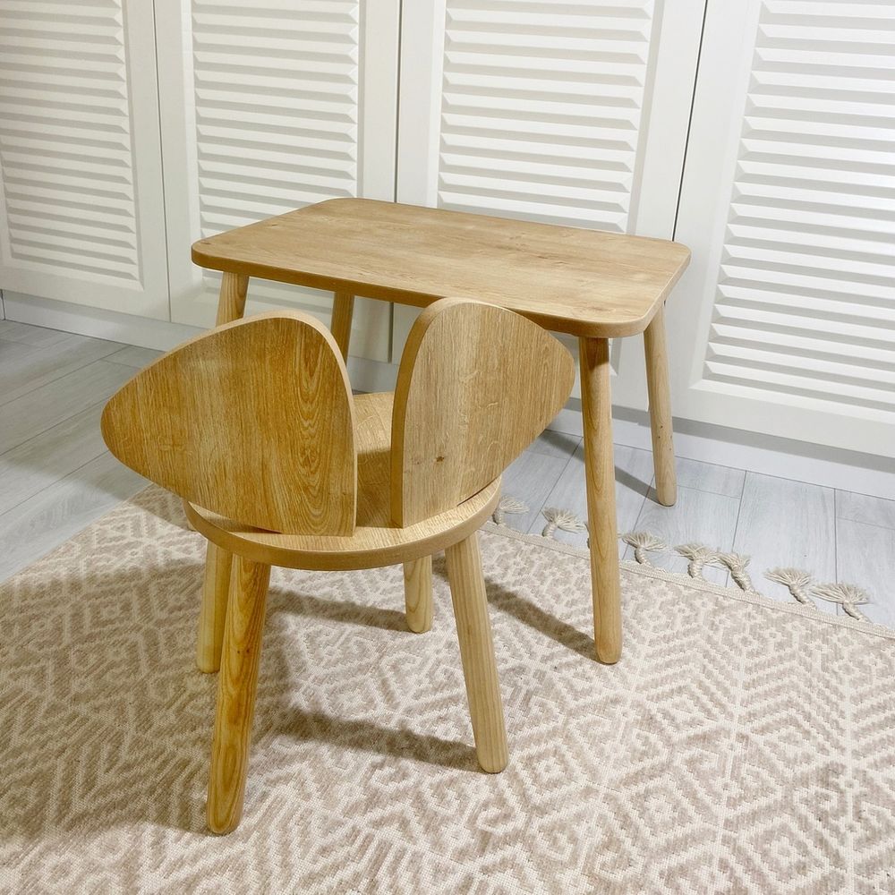 Mickey Chair - Smeđa dječija stolica slika 3