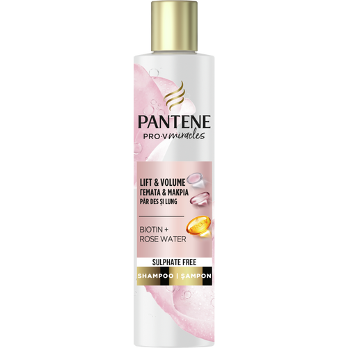 Pantene Rose Miracles šampon za kosu bez sulfata 225ml slika 1