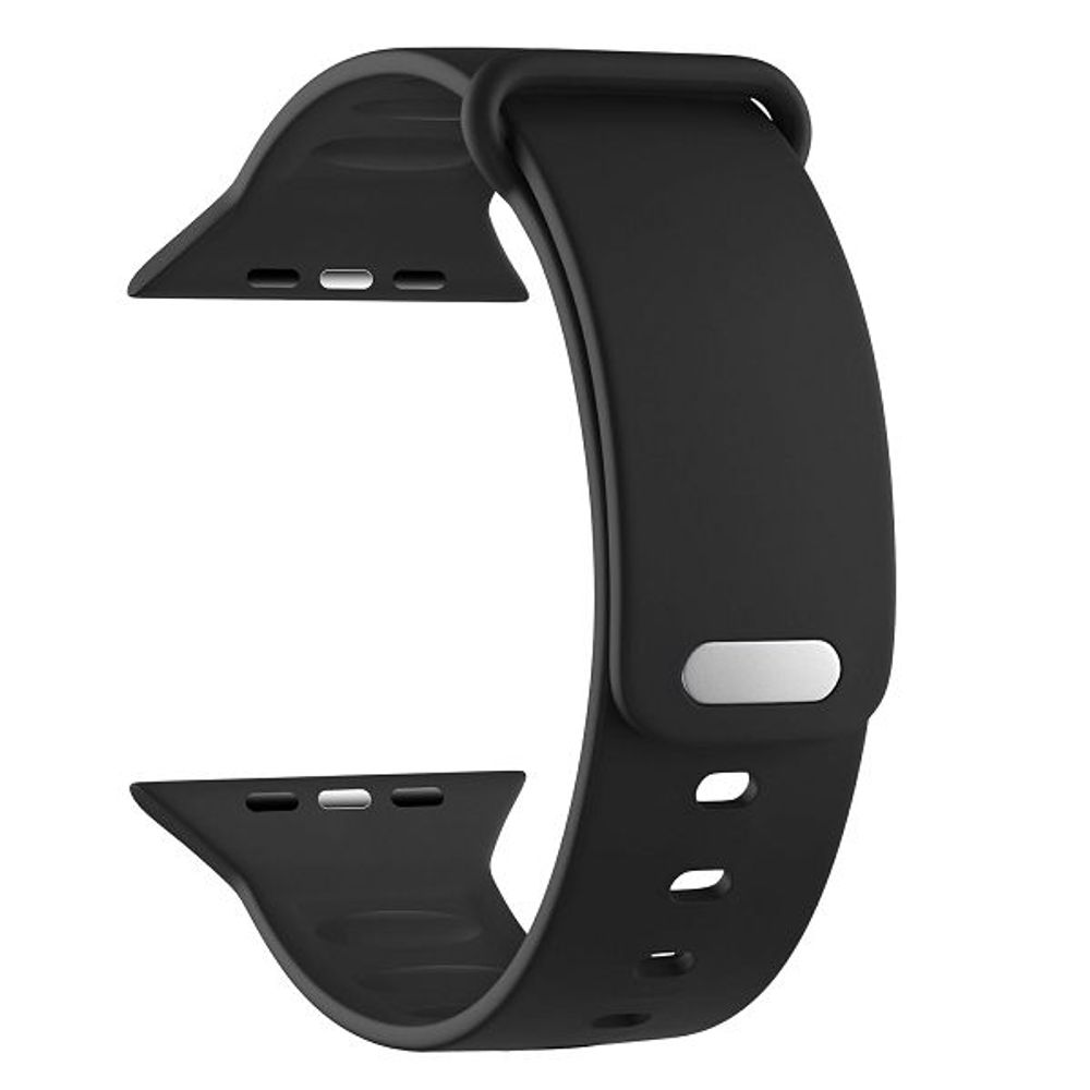 MAXMOBILE REMEN ZA PAMETNI SAT-Apple,DS-04-YA,42/44/45/49mm, #1 black slika 1
