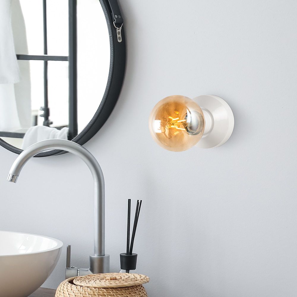 Zidna Lampa Spot - 14206, boje: Krem slika 1